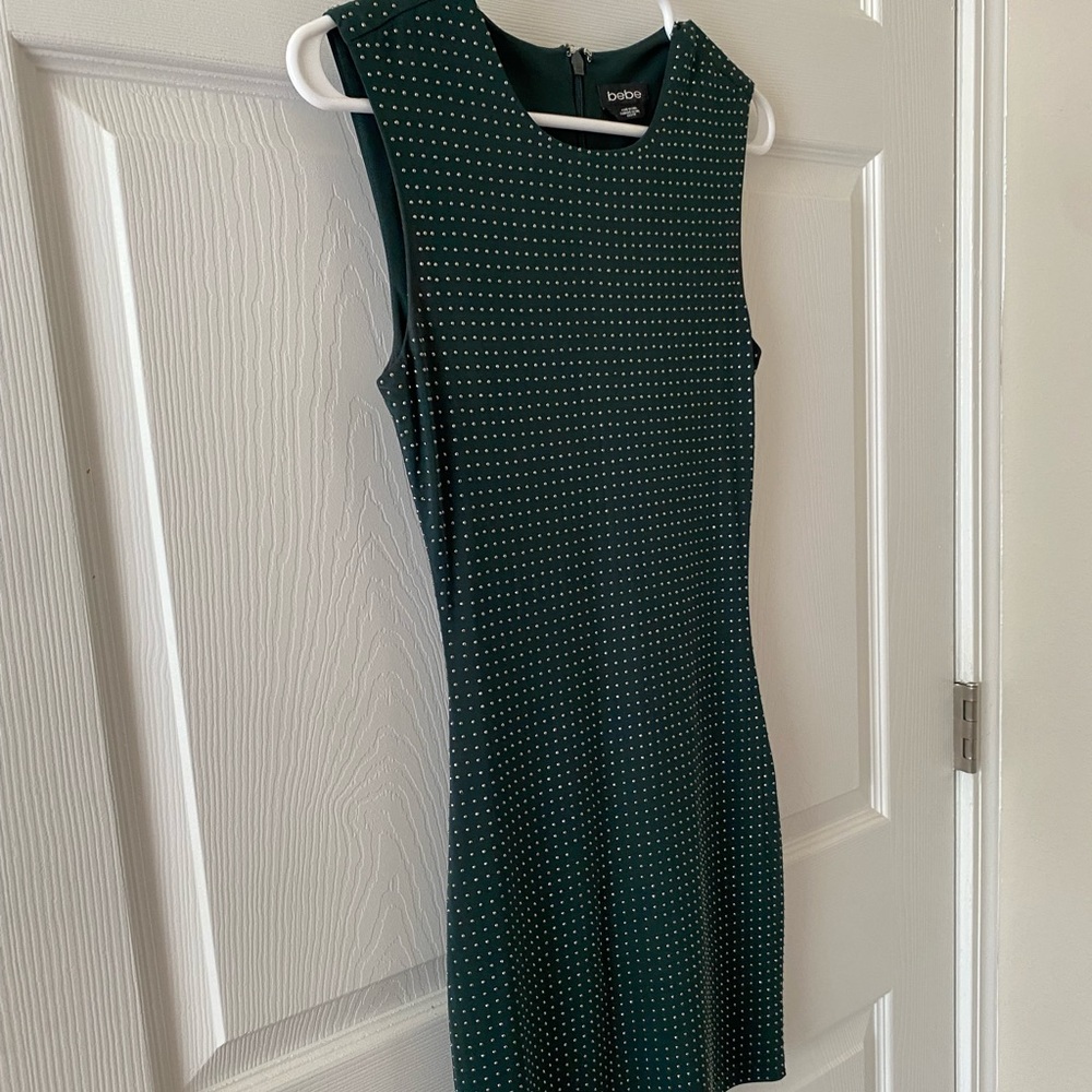 Bebe Rhinestone Dress - Picture 7 of 8